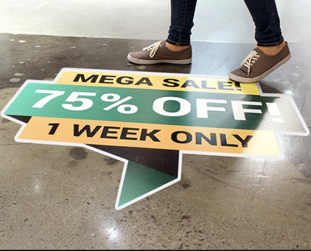 Retail Floor Branding