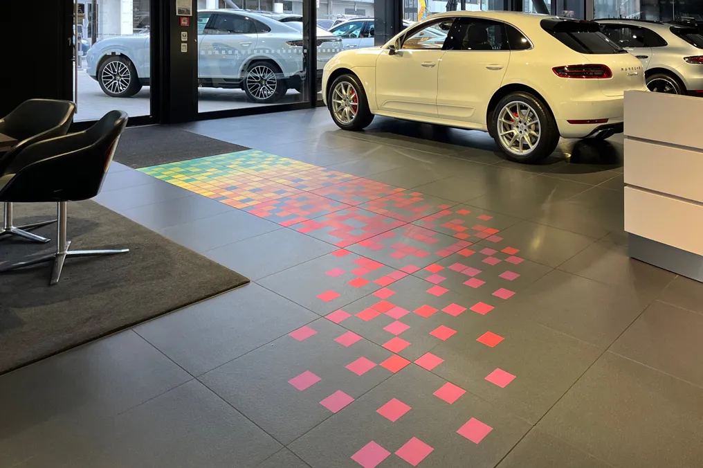Directional Floor Sticker