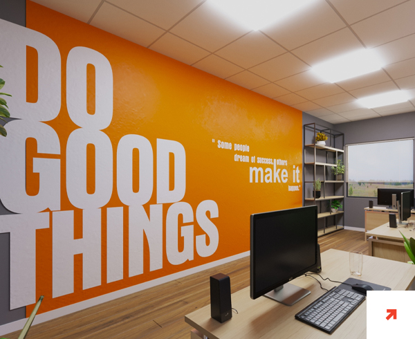 Office Wall Branding